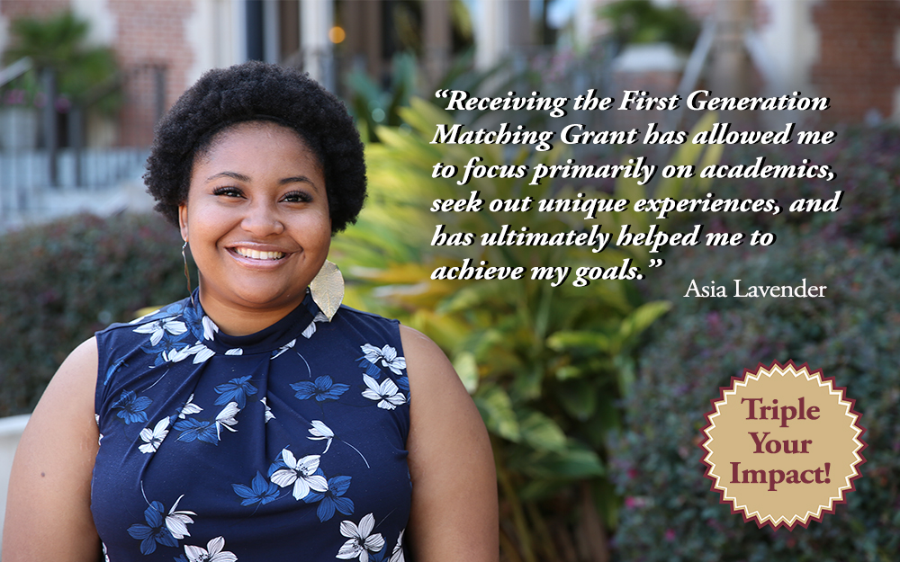 First Generation Matching Grant | SPARK FSU